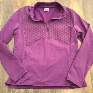 Baleaf Half Zip Purple Pullover Women's Size 2x